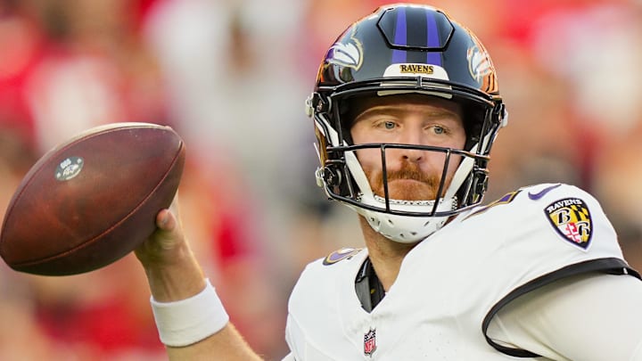 The Baltimore Ravens released quarterback Cooper Rush this week..