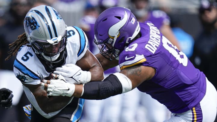 Minnesota Vikings pass rusher Marcus Davenport