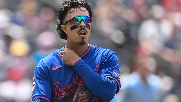 It's safe to say that Mark Vientos's time with the Mets is running out. It's safe to say that Mark Vientos's time with the Mets is running out.