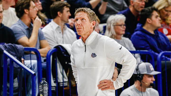 Gonzaga Bulldogs head coach Mark Few.