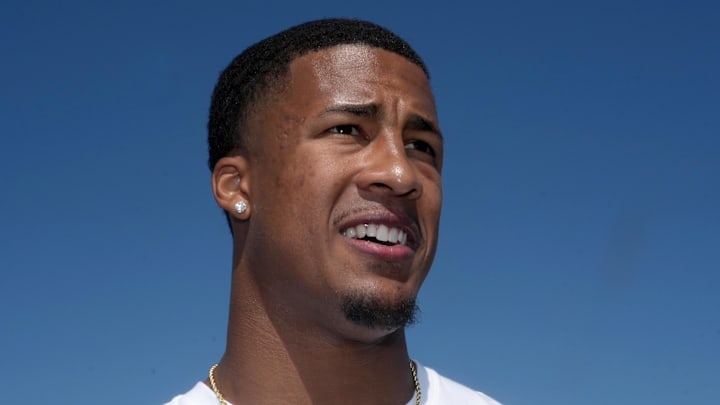 Washington Commanders linebacker Sonny Styles