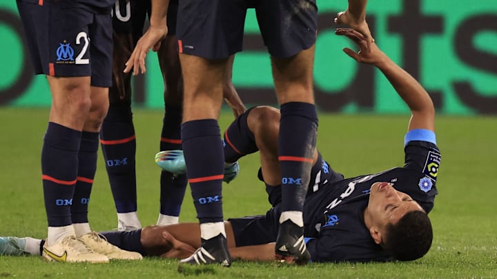 Amine Harit s'est gravement blessé, dimanche dernier.