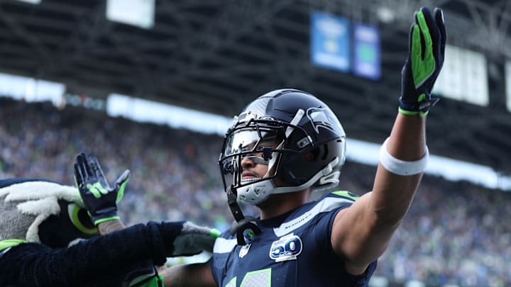 Seahawks wide receiver Jaxon Smith-Njigba is the team’s record holder for the most receiving yards in a single season.