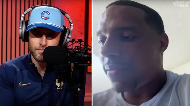 Desmond Bane and Tommy Alter on 'The Young Man and The Three' podcast on June 19, 2025. Desmond Bane and Tommy Alter on 'The Young Man and The Three' podcast on June 19, 2025.