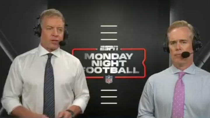 Troy Aikman and Joe Buck seemed to take a shot at the Dallas Cowboys over Derrick Henry. 