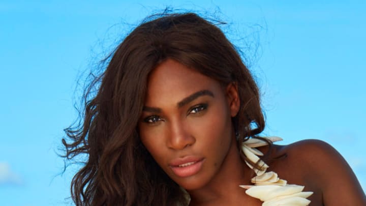 Serena Williams was photographed by Emmanuelle Hauguel in Turks & Caicos.