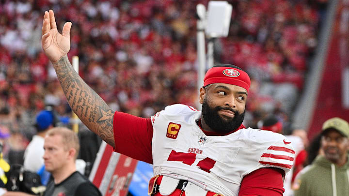 San Francisco 49ers tackle Trent Williams (71) San Francisco 49ers tackle Trent Williams (71)