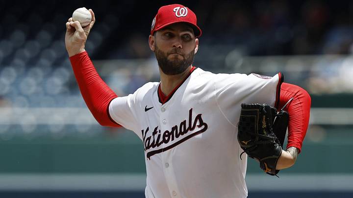 Washington Nationals pitcher Trevor Williams