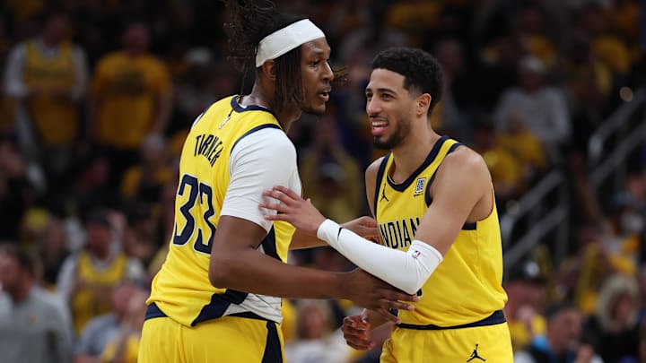 Haliburton (right) dominated Tuesday night.