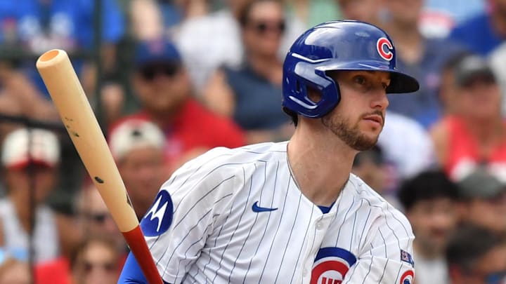 The Cubs are benching right fielder Kyle Tucker for a couple games.