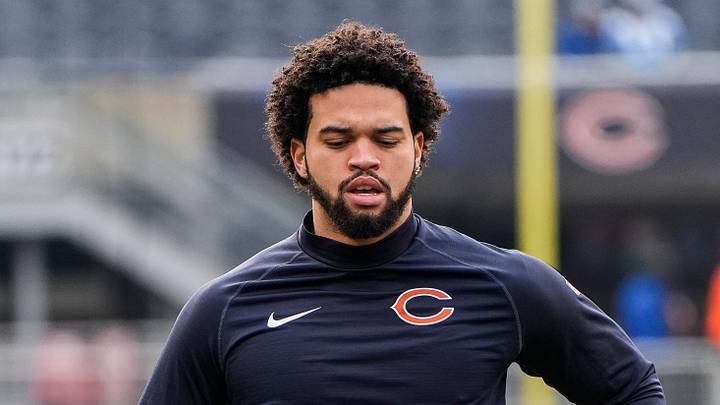 Chicago Bears quarterback Caleb Williams