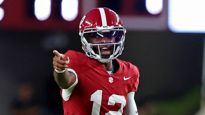 Alabama quarterback Keelon Russell