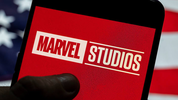 In this photo illustration the American film production...