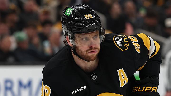 May 1, 2026; Boston, Massachusetts, USA; Boston Bruins right wing David Pastrnak (88) during the first period of game six of the first round of the 2026 Stanley Cup Playoffs against the Buffalo Sabres at TD Garden. Mandatory Credit: Winslow Townson-Imagn Images May 1, 2026; Boston, Massachusetts, USA; Boston Bruins right wing David Pastrnak (88) during the first period of game six of the first round of the 2026 Stanley Cup Playoffs against the Buffalo Sabres at TD Garden. Mandatory Credit: Winslow Townson-Imagn Images