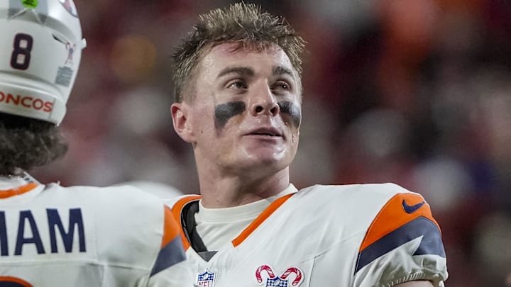 Denver Broncos quarterback Bo Nix Denver Broncos quarterback Bo Nix