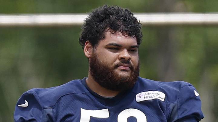 Chicago Bears offensive tackle Darnell Wright