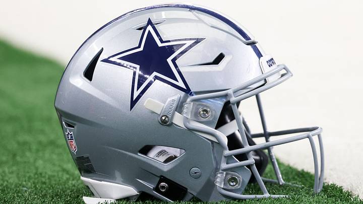 Dallas Cowboys helmet; Kevin Jairaj