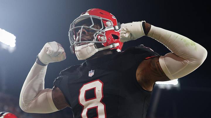 Atlanta Falcons tight end Kyle Pitts Sr. Atlanta Falcons tight end Kyle Pitts Sr.