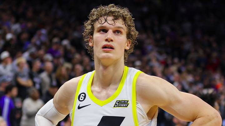 Dec 28, 2022; Sacramento, California, USA; Utah Jazz forward Lauri Markkanen (23) walks off the court after the game against the Sacramento Kings at Golden 1 Center. Mandatory Credit: Sergio Estrada-USA TODAY Sports Dec 28, 2022; Sacramento, California, USA; Utah Jazz forward Lauri Markkanen (23) walks off the court after the game against the Sacramento Kings at Golden 1 Center. Mandatory Credit: Sergio Estrada-USA TODAY Sports