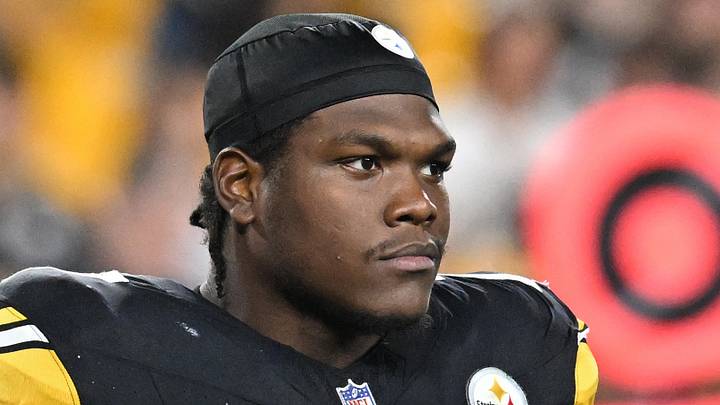Pittsburgh Steelers offensive tackle Broderick Jones
