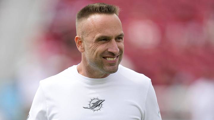 Miami Dolphins head coach Jeff Hafley Miami Dolphins head coach Jeff Hafley
