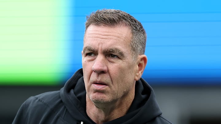 Lou Anarumo of the Indianapolis Colts on the sidelines Lou Anarumo of the Indianapolis Colts on the sidelines