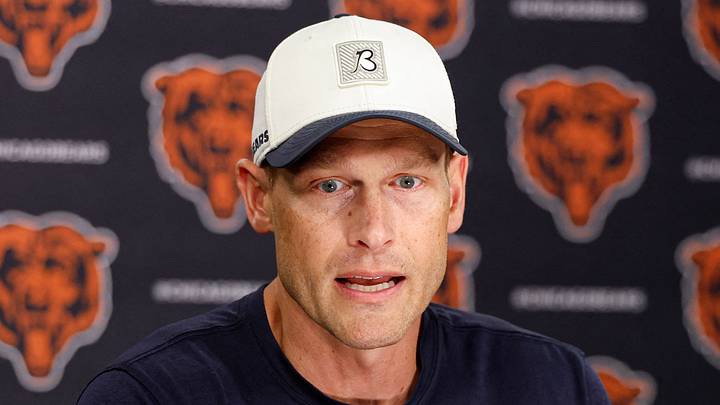 Chicago Bears head coach Ben Johnson