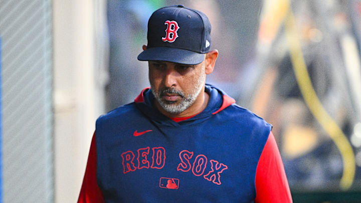 Boston Red Sox manager Alex Cora