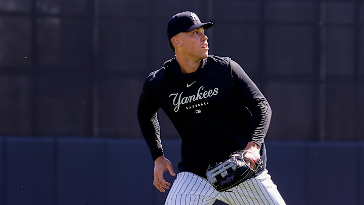 Aaron Judge está feliz de haber regresado a los Yankees 