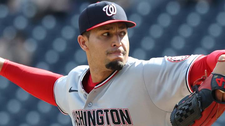 Washington Nationals pitcher Orlando Ribalta