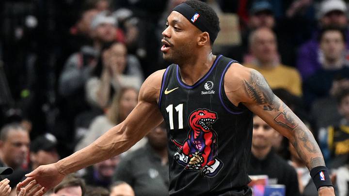 Jan 21, 2025; Toronto, Ontario, CAN; Toronto Raptors guard Bruce Brown (11) Mandatory Credit: Dan Hamilton-Imagn Images Jan 21, 2025; Toronto, Ontario, CAN; Toronto Raptors guard Bruce Brown (11) Mandatory Credit: Dan Hamilton-Imagn Images