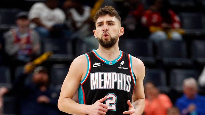 Mar 18, 2026; Memphis, Tennessee, USA; Memphis Grizzlies guard Ty Jerome (2) reacts after a basket during the first quarter against the Denver Nuggets at FedExForum. Mandatory Credit: Petre Thomas-Imagn Images