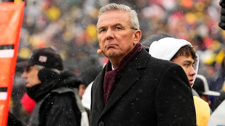 Urban Meyer offers prayers to everyone involved at Michigan amid the Sherrone Moore situation. Urban Meyer offers prayers to everyone involved at Michigan amid the Sherrone Moore situation.