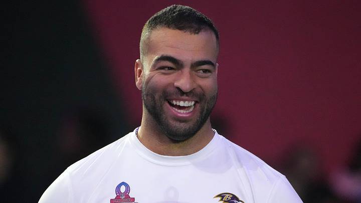 AFC linebacker Kyle Van Noy of the Baltimore Ravens