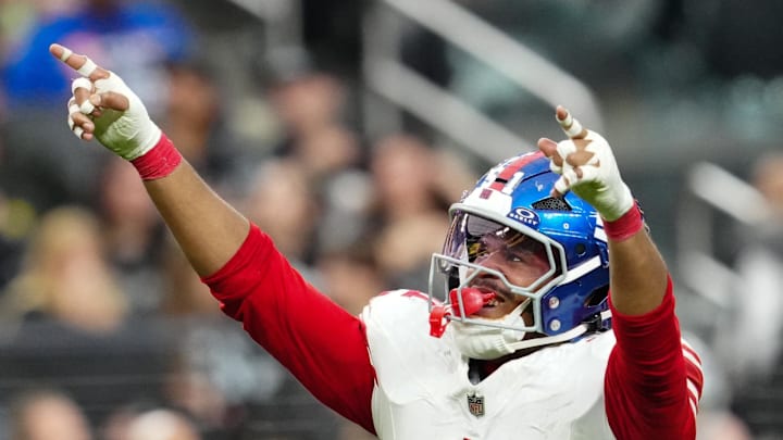 New York Giants outside linebacker Abdul Carter New York Giants outside linebacker Abdul Carter