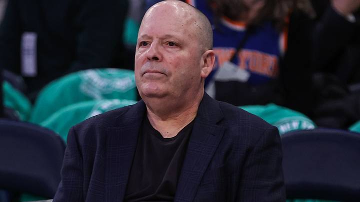 Mar 17, 2026; New York, New York, USA; New York Knicks President Leon Rose watches pre-game warmups prior to the game against the Indiana Pacers at Madison Square Garden. Mandatory Credit: Wendell Cruz-Imagn Images Mar 17, 2026; New York, New York, USA; New York Knicks President Leon Rose watches pre-game warmups prior to the game against the Indiana Pacers at Madison Square Garden. Mandatory Credit: Wendell Cruz-Imagn Images