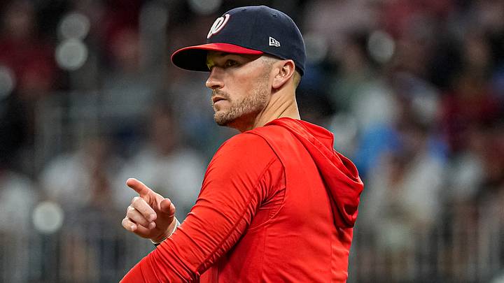 Washington Nationals manager Blake Butera