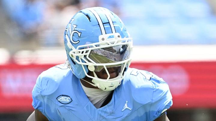 Sep 12, 2026; Chapel Hill, North Carolina, USA; North Carolina Tar Heels running back Benjamin Hall (7) with the ball in the first quarter at Kenan Stadium. Mandatory Credit: Bob Donnan-Imagn Images Sep 12, 2026; Chapel Hill, North Carolina, USA; North Carolina Tar Heels running back Benjamin Hall (7) with the ball in the first quarter at Kenan Stadium. Mandatory Credit: Bob Donnan-Imagn Images