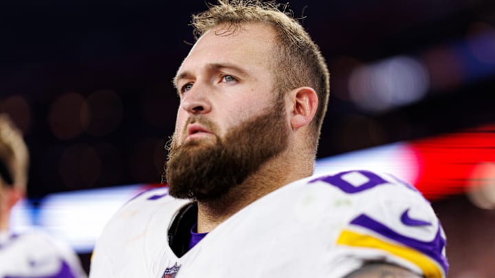 Former Minnesota Vikings guard Dalton Risner
