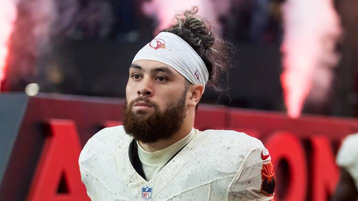 Sep 25, 2025; Glendale, Arizona, USA; Arizona Cardinals wide receiver Simi Fehoko (80) against the Seattle Seahawks at State Farm Stadium. Mandatory Credit: Mark J. Rebilas-Imagn Images Sep 25, 2025; Glendale, Arizona, USA; Arizona Cardinals wide receiver Simi Fehoko (80) against the Seattle Seahawks at State Farm Stadium. Mandatory Credit: Mark J. Rebilas-Imagn Images