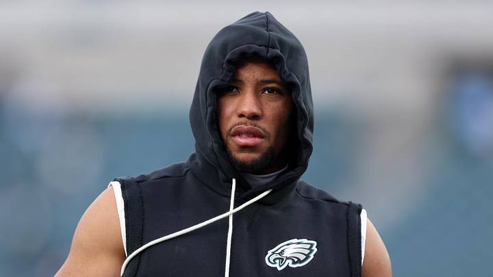 Philadelphia Eagles running back Saquon Barkley 