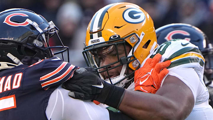 Green Bay Packers right tackle Zach Tom is expected to play against the Bears on Saturday night.