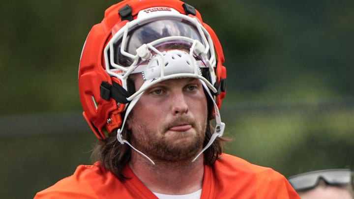 Clemson offensive lineman Blake Miller Clemson offensive lineman Blake Miller