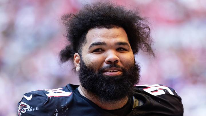 Atlanta Falcons defensive lineman LaCale London 