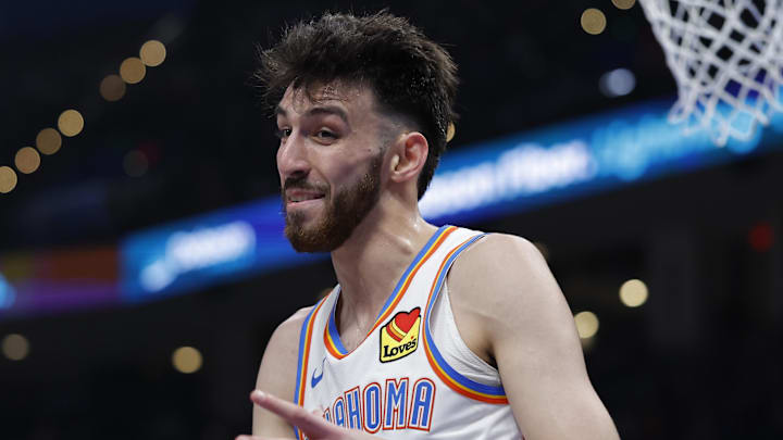 Oklahoma City Thunder center Chet Holmgren