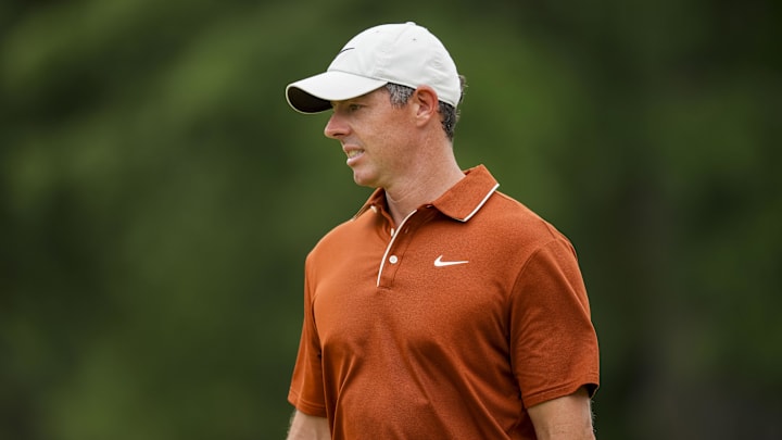 Rory McIlroy was not thrilled when his third-round tee time at the PGA Championship was delayed several hours. 