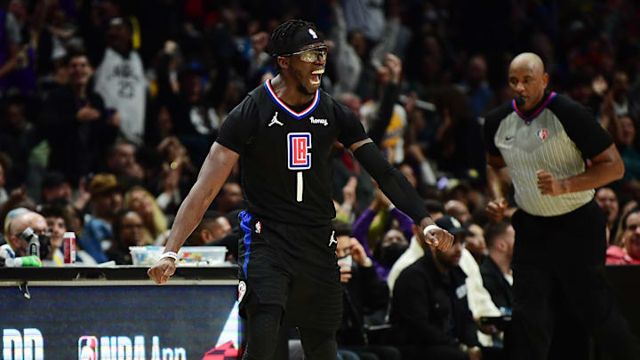 Los Angeles Clippers guard Reggie Jackson.