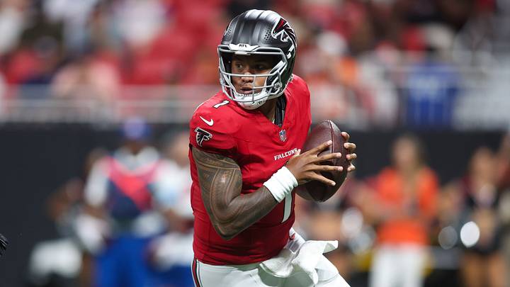 Atlanta Falcons quarterback Tua Tagovailoa's debut in the preseason against the Denver Broncos was forgettable. Atlanta Falcons quarterback Tua Tagovailoa's debut in the preseason against the Denver Broncos was forgettable.
