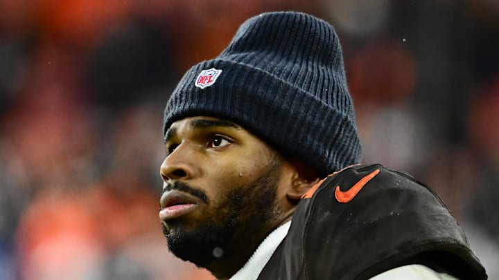 Cleveland Browns quarterback Shedeur Sanders