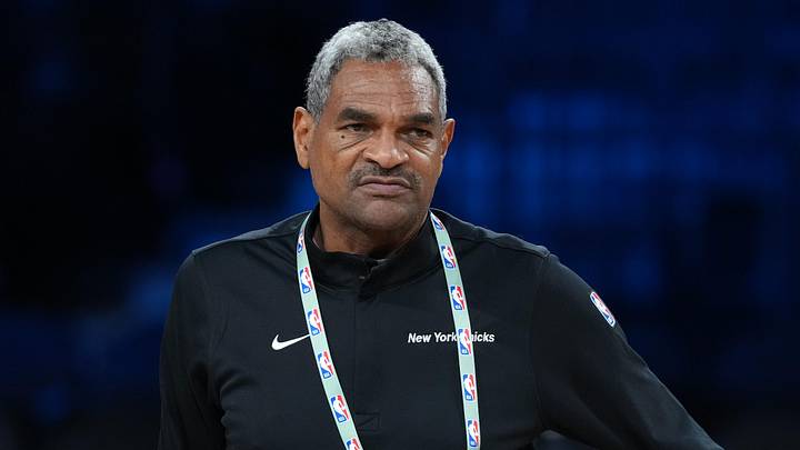 Dec 15, 2025; Las Vegas, NV, USA; New York Knicks assistant coach Maurice Cheeks during practice prior to the Emirates NBA Cup championship at the T-Mobile Arena. Mandatory Credit: Kirby Lee-Imagn Images Dec 15, 2025; Las Vegas, NV, USA; New York Knicks assistant coach Maurice Cheeks during practice prior to the Emirates NBA Cup championship at the T-Mobile Arena. Mandatory Credit: Kirby Lee-Imagn Images